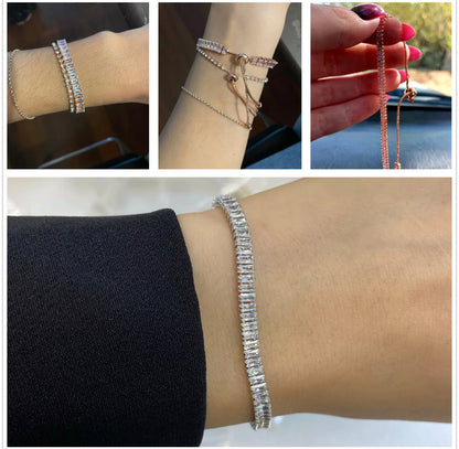 Emerald Cut Bracelet