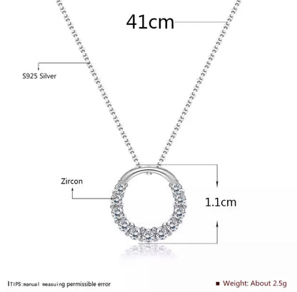 Deconstructed Circle of Life Necklace
