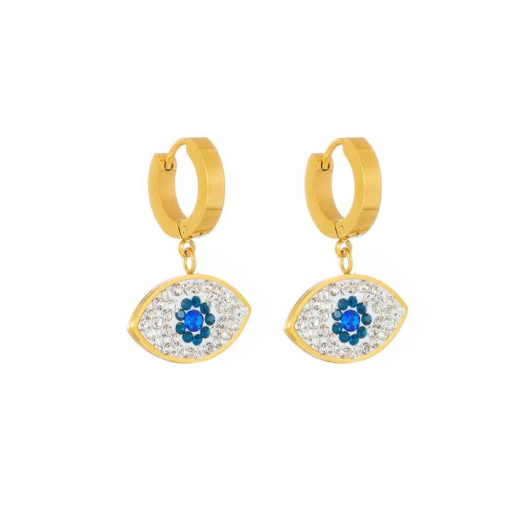 Summer Nights Evil Eye Earring