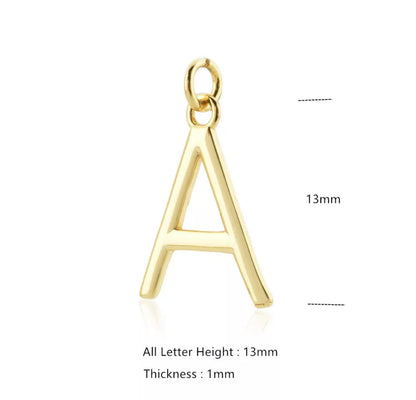 Birthstone  Initial Necklace (925)