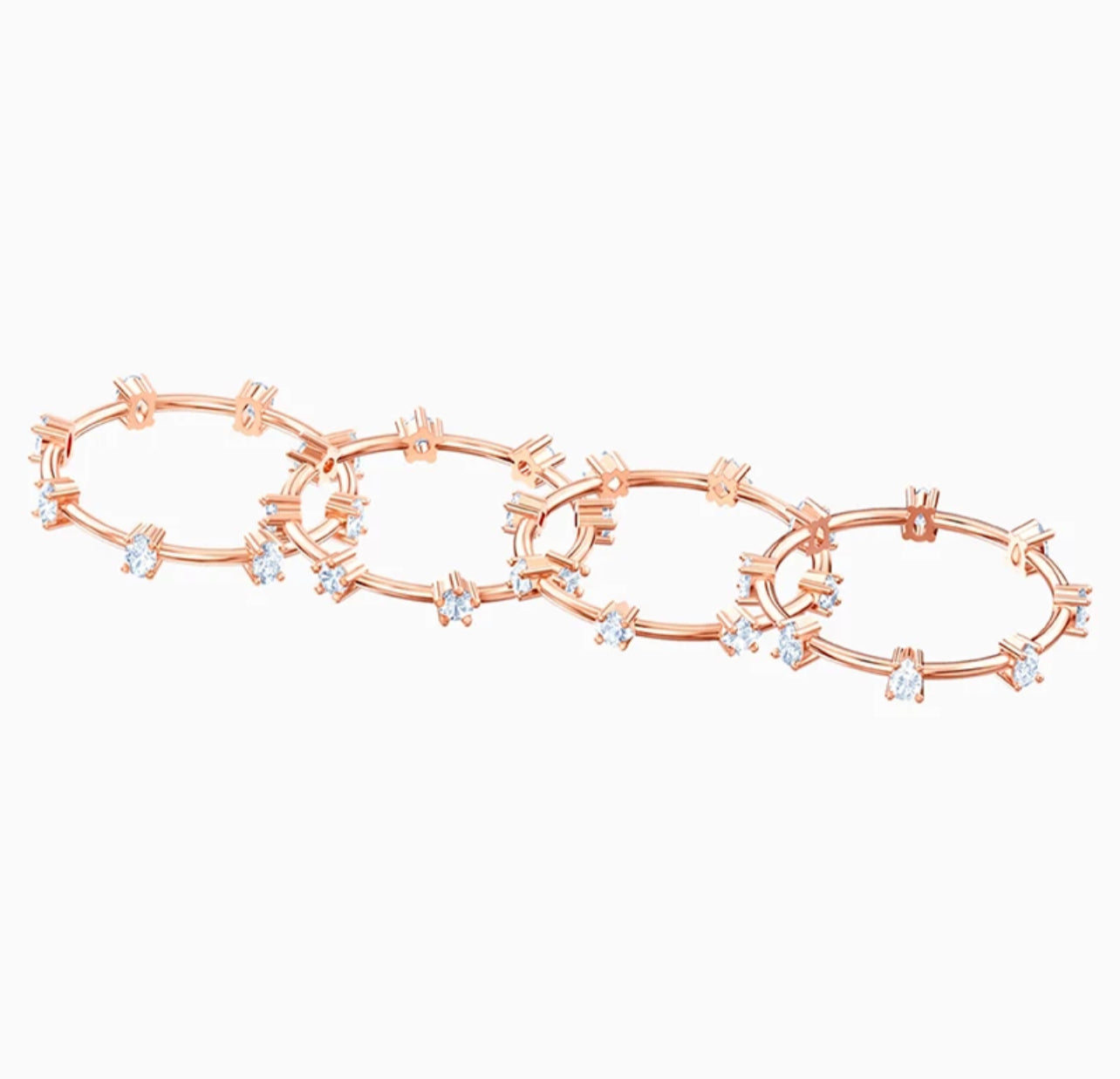 Rose Universe Stack Ring Set