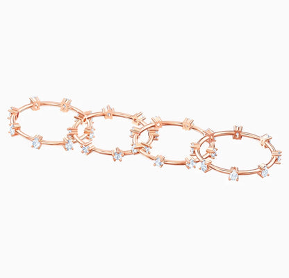 Rose Universe Stack Ring Set