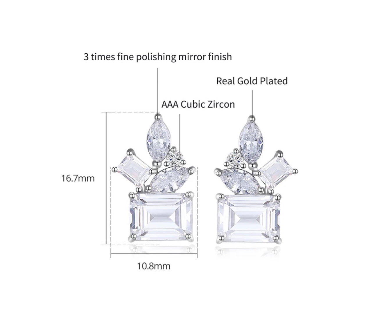 Mishkah Glitz Earring
