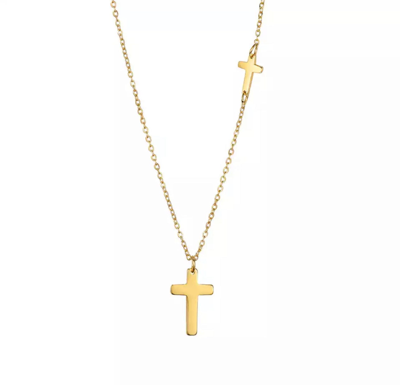 Elmarie Cross Necklace