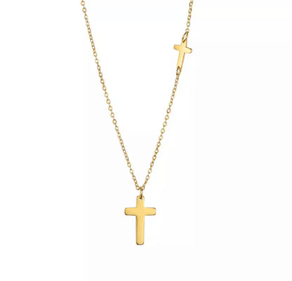 Elmarie Cross Necklace