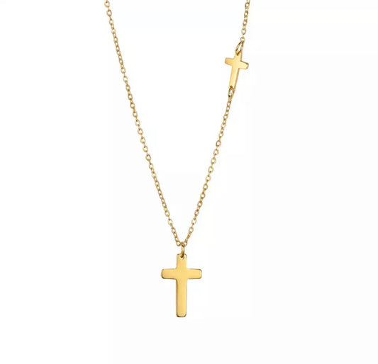 Elmarie Cross Necklace