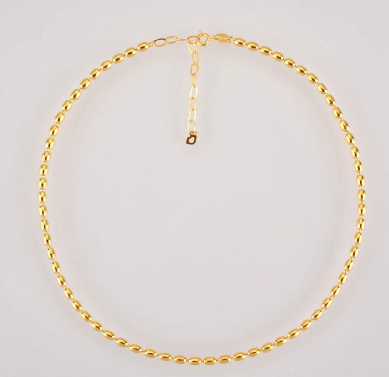 Gold Oval Bead Set