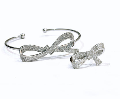 Celestial Bow Bangle & Ring Set