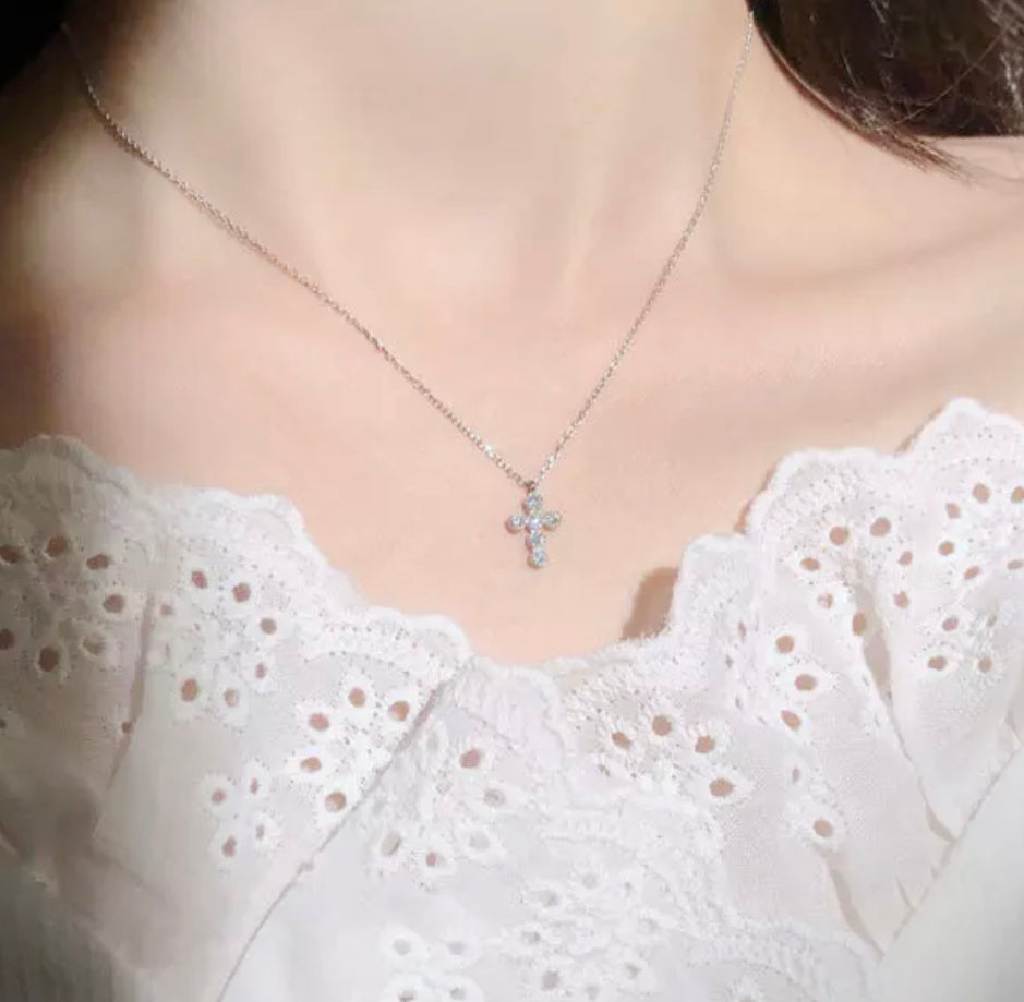 Priscilla Cross Necklace
