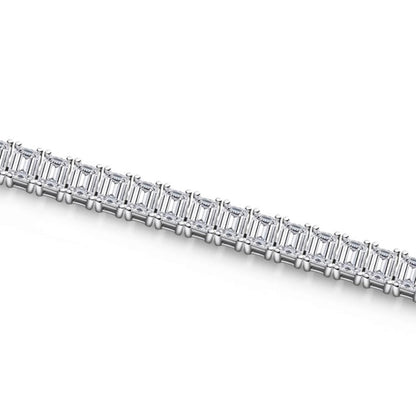 Emerald Cut Tennis Bracelet