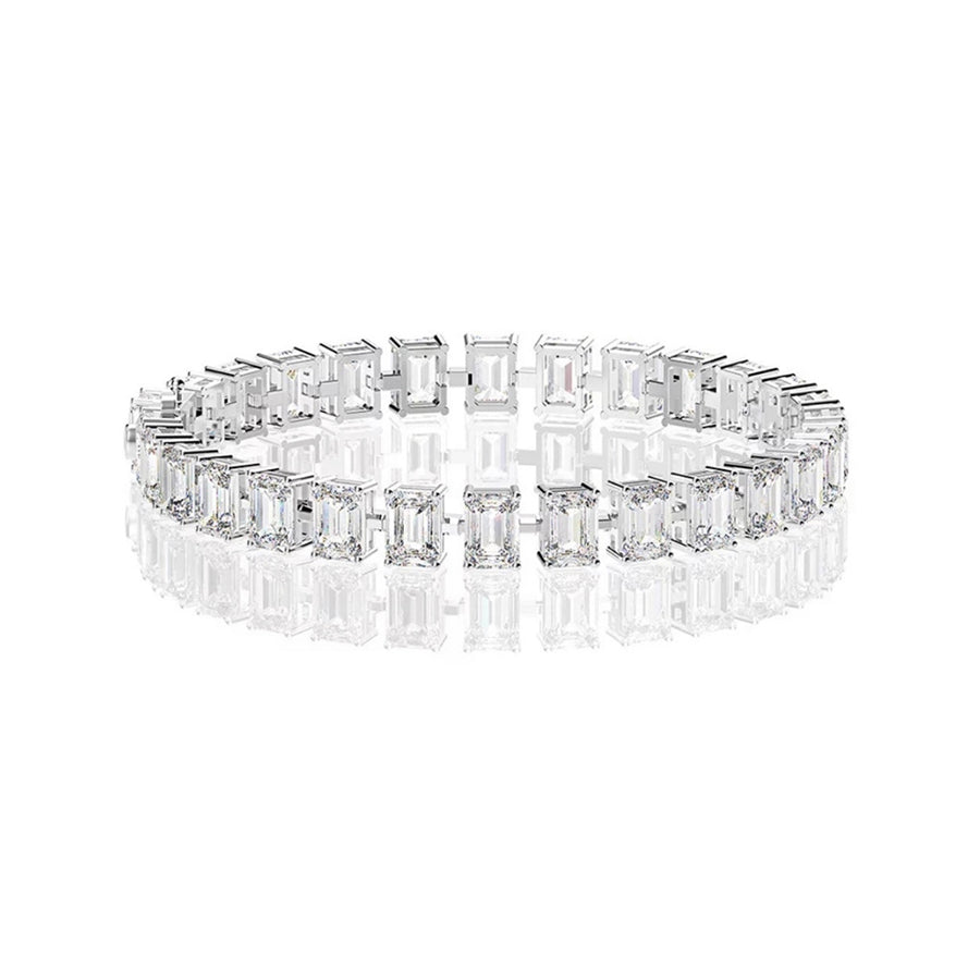 Emerald Cut Tennis Bracelet