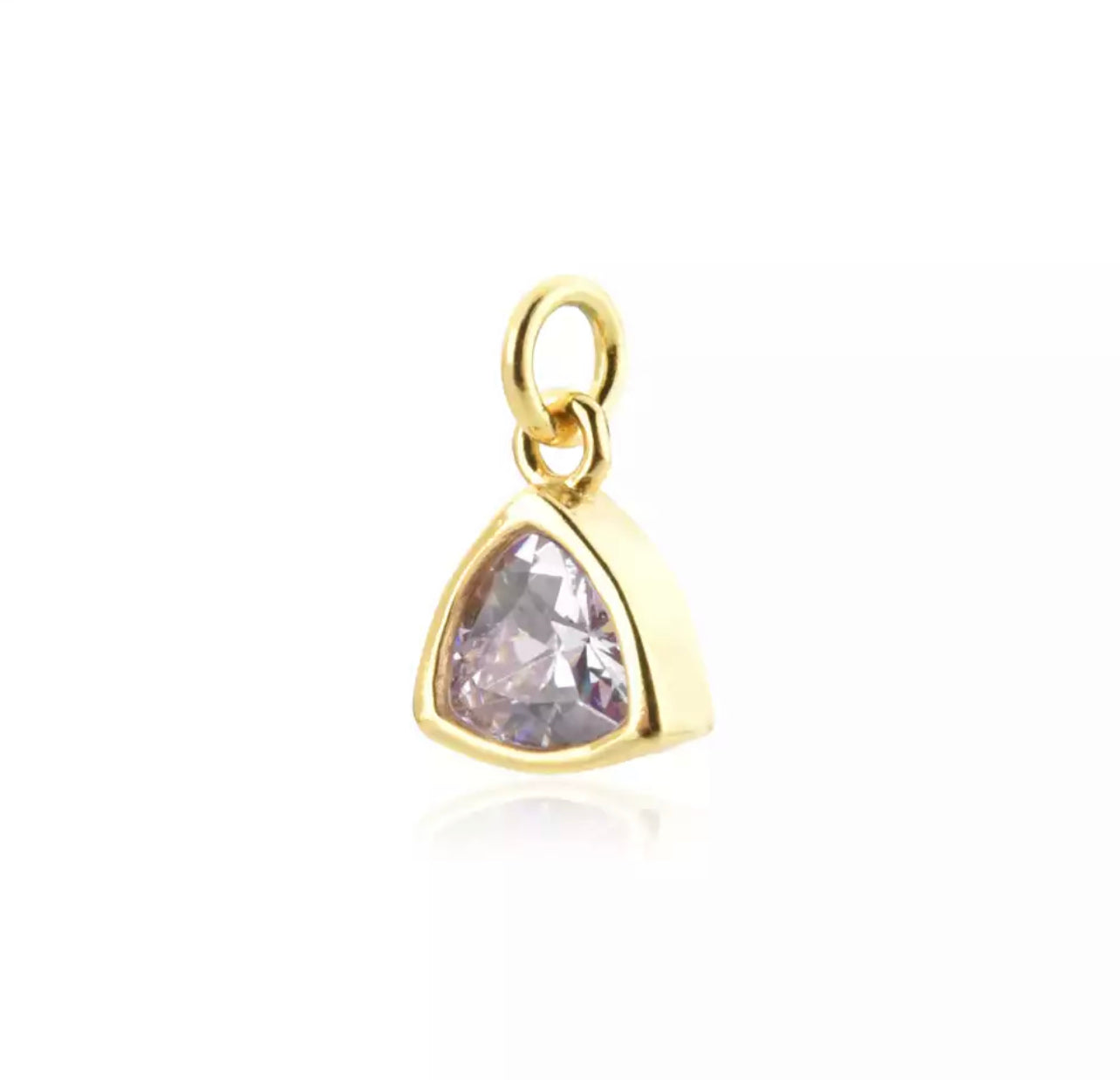 Birthstone  Initial Necklace (925)