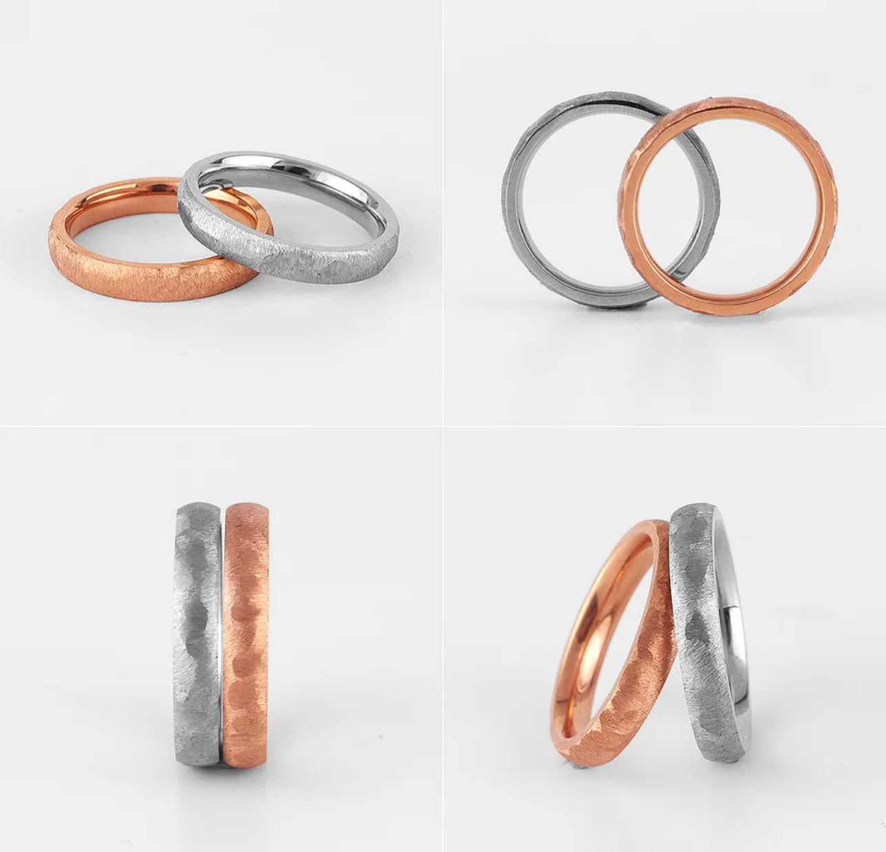 Textured Brush Ring