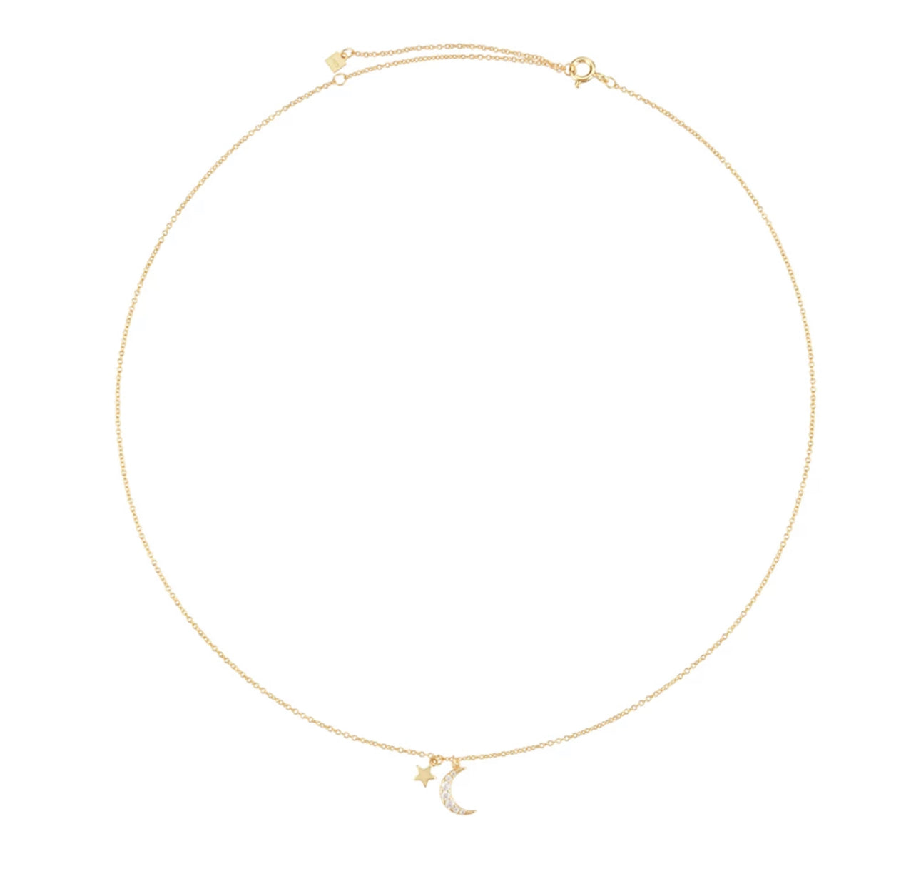 Gold Moonshine Necklace