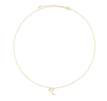 Gold Moonshine Necklace
