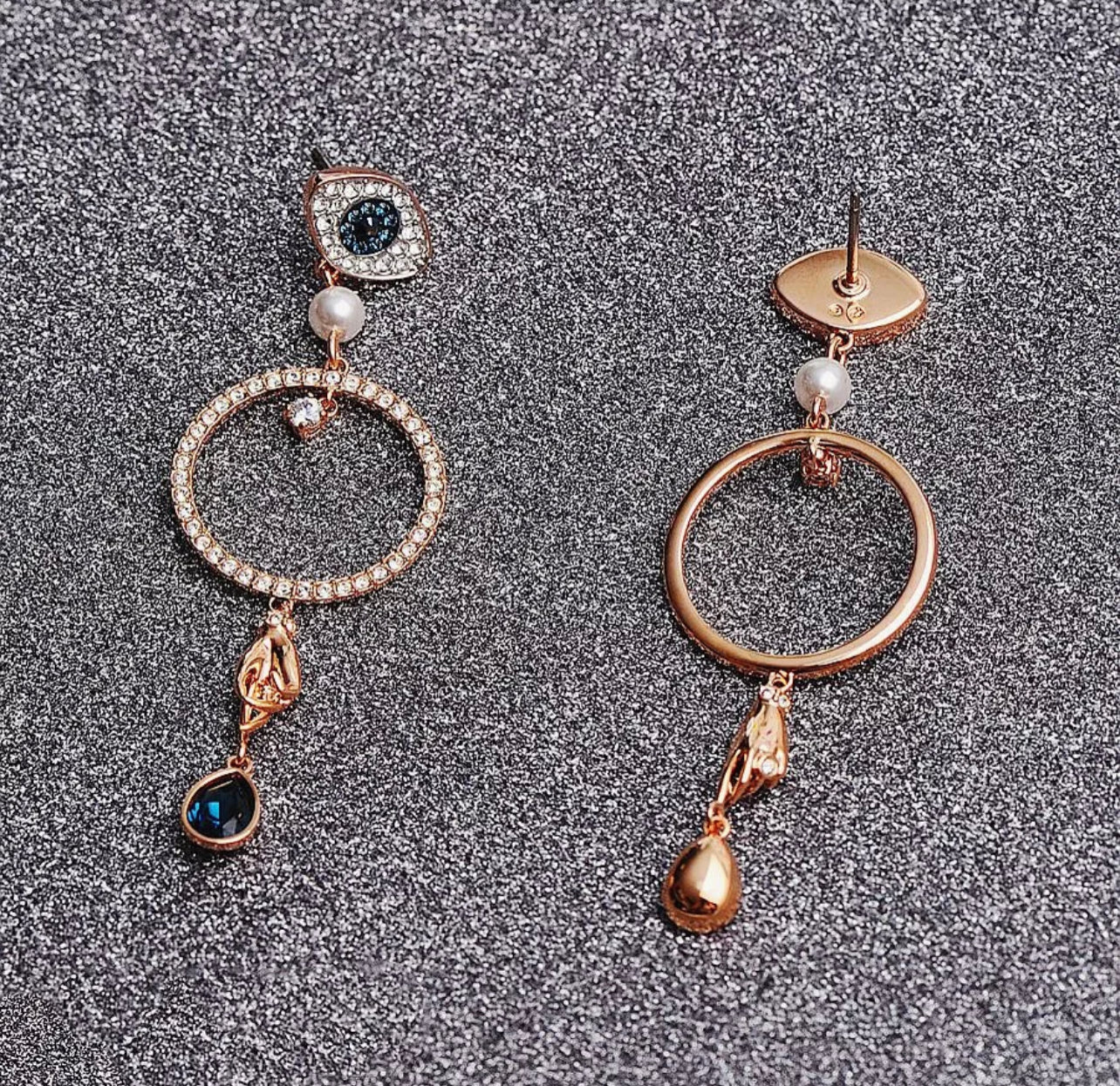 Dune Sands Evil Eye Earring