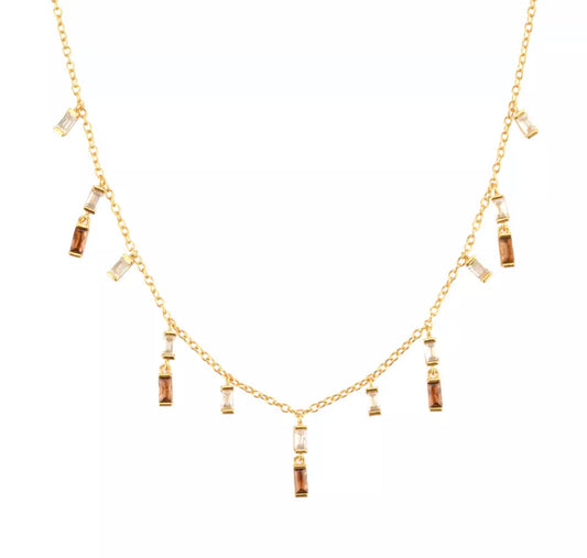 Coffee Cream Necklace