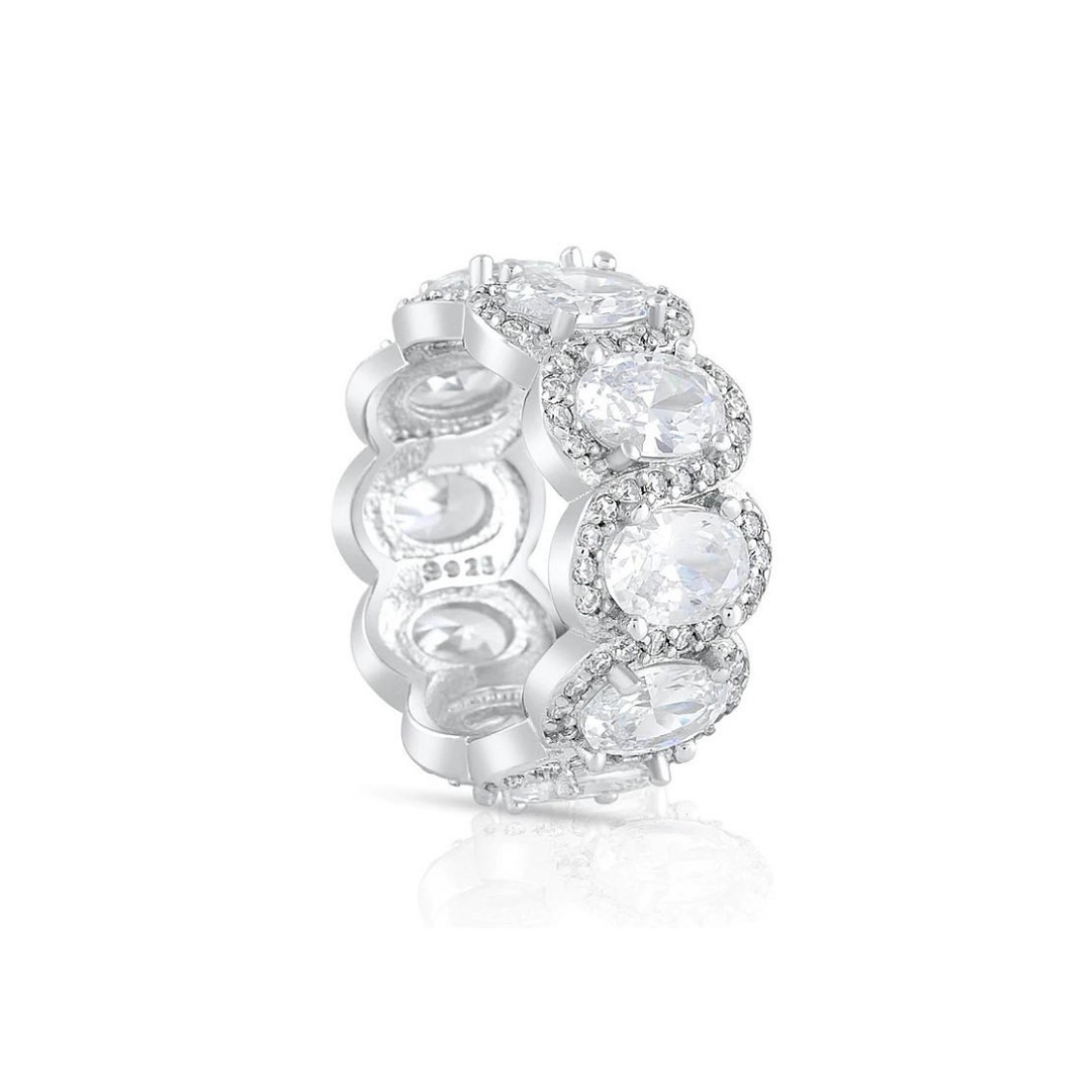 Annah Oval Eternity Ring