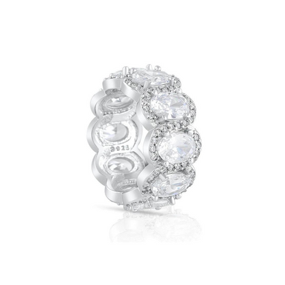 Annah Oval Eternity Ring