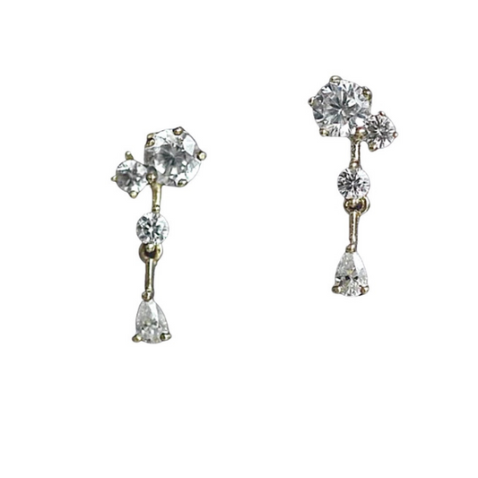 Brilliant Dainty Drop Earring