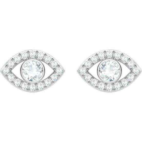 Iced Evil Eye Stud Earring