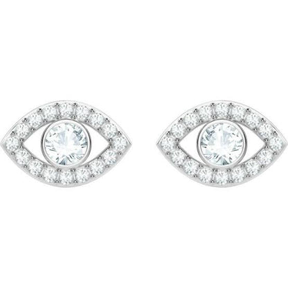 Iced Evil Eye Stud Earring