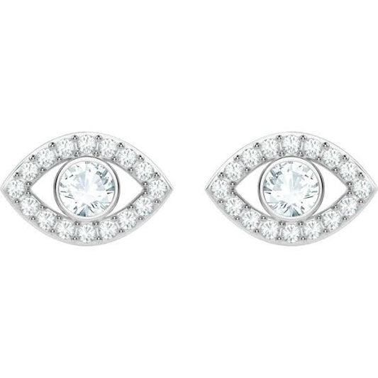Iced Evil Eye Stud Earring