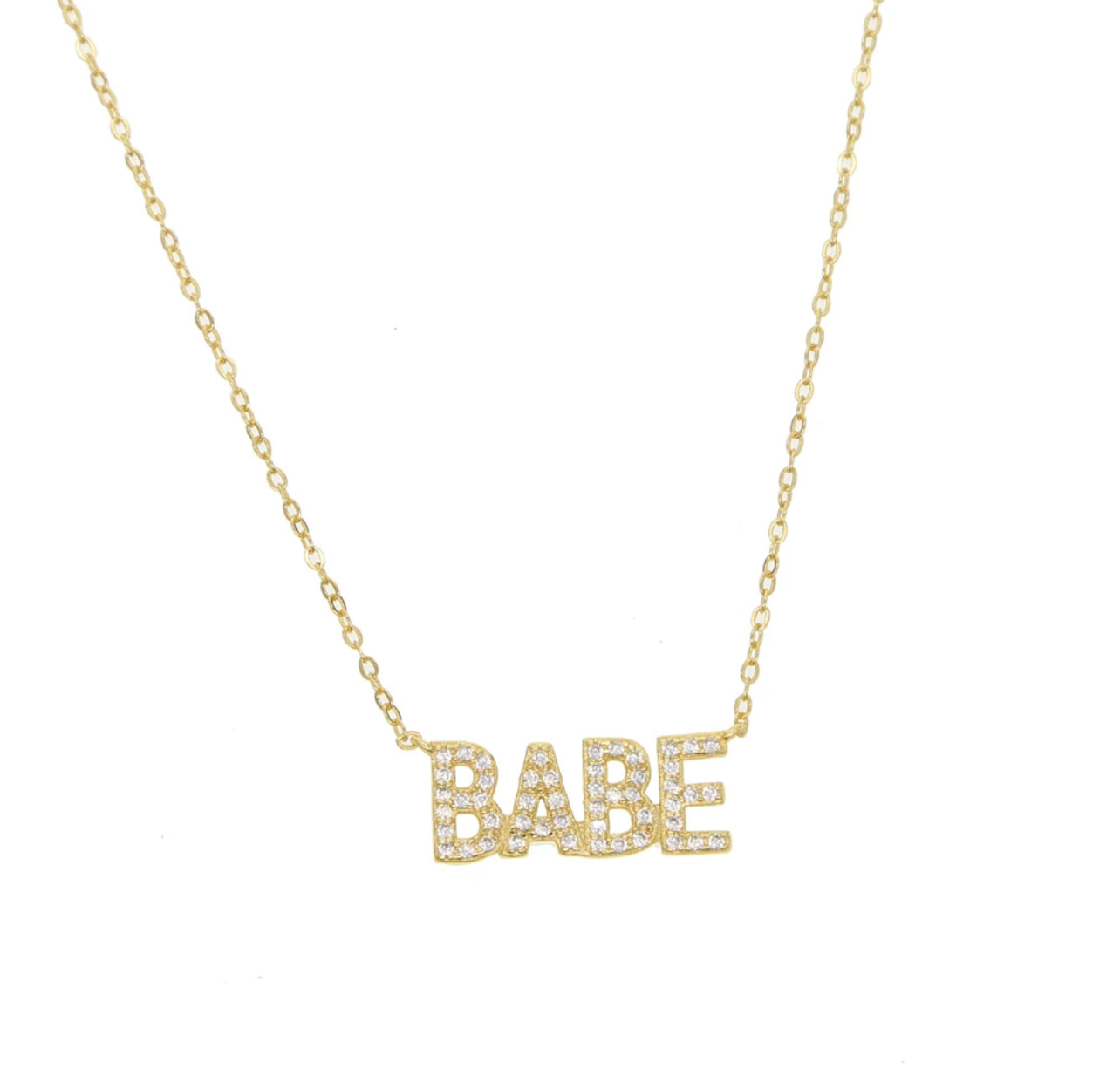 Gold Babe Necklace