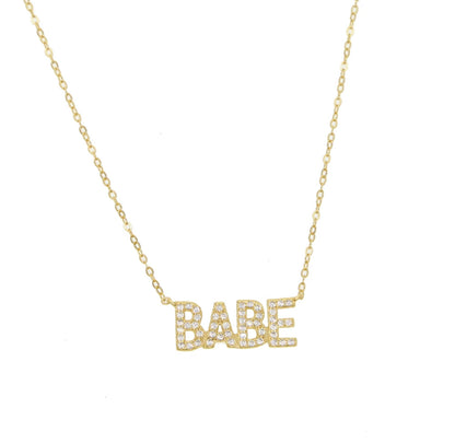 Gold Babe Necklace