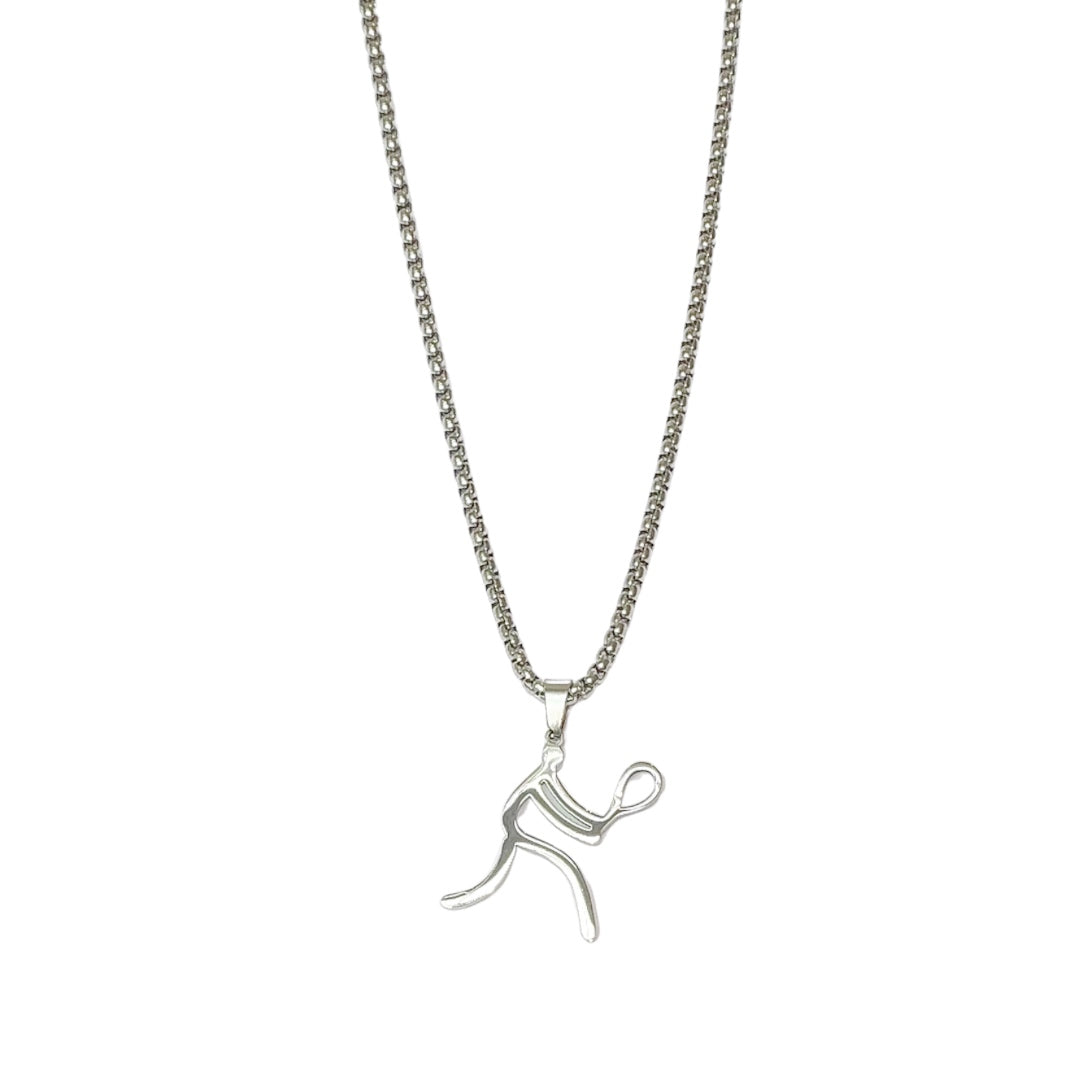 Men’s Sport Padel/Tennis Pendant Necklace (60cm)