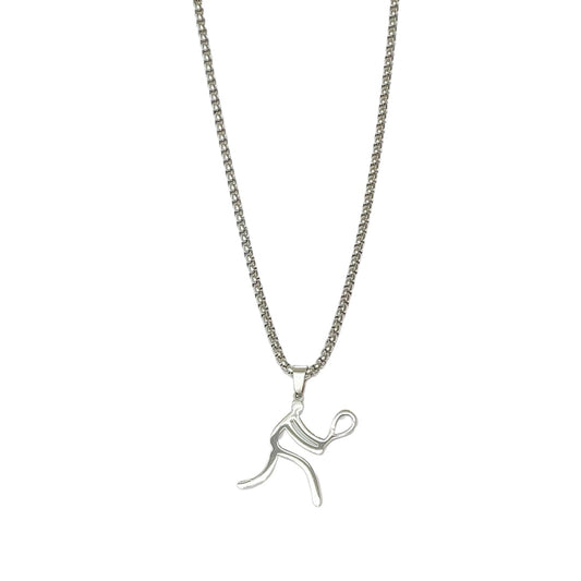 Men’s Sport Padel/Tennis Pendant Necklace (60cm)