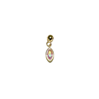 Elite Series Marquise Opal Charm (925, Vermeil)