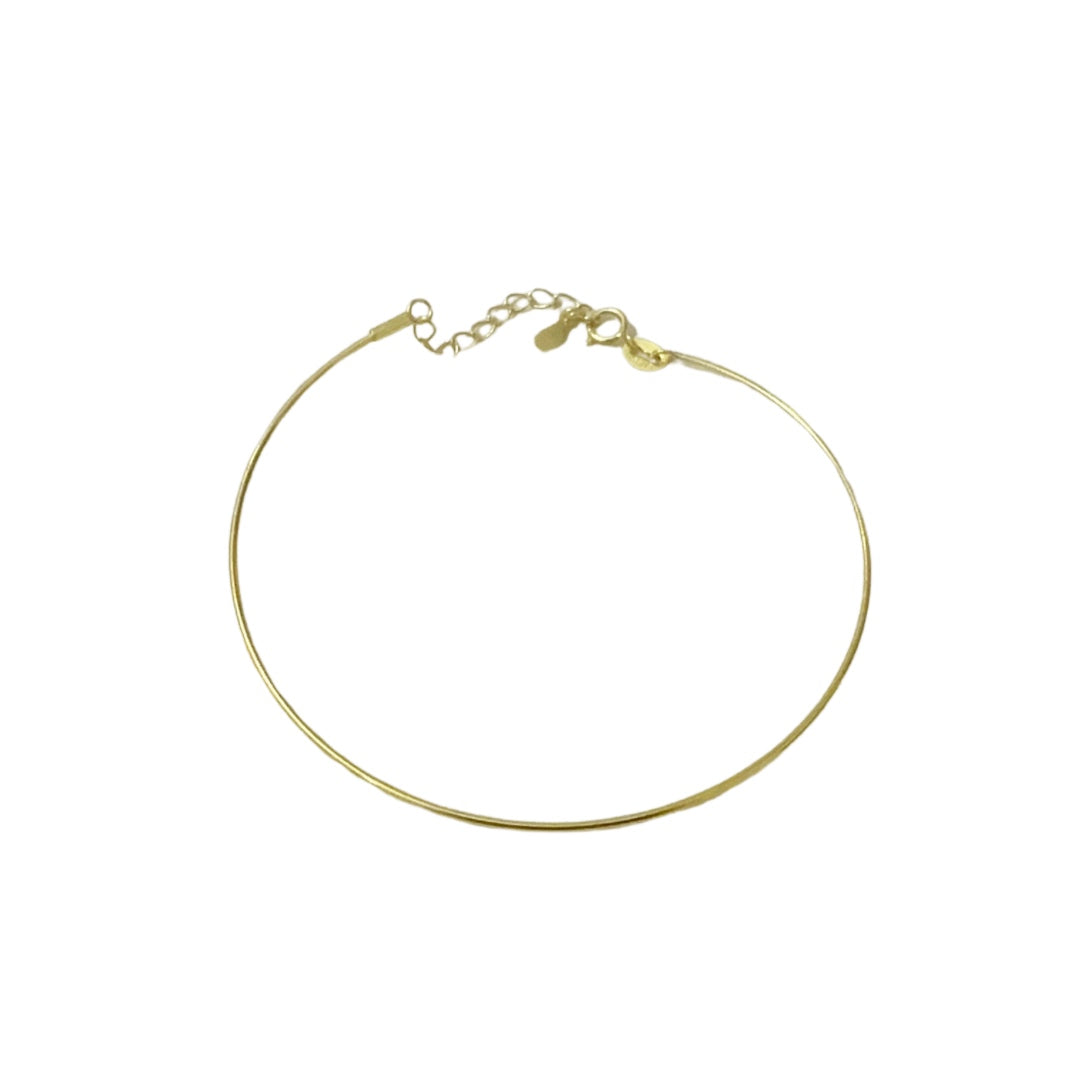 Elite Series Gold Twist Bangle (925, 18k Vermeil)