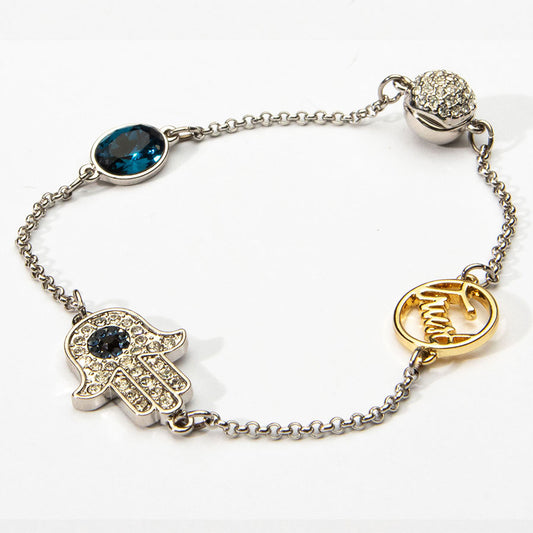 Glitterball hamsa