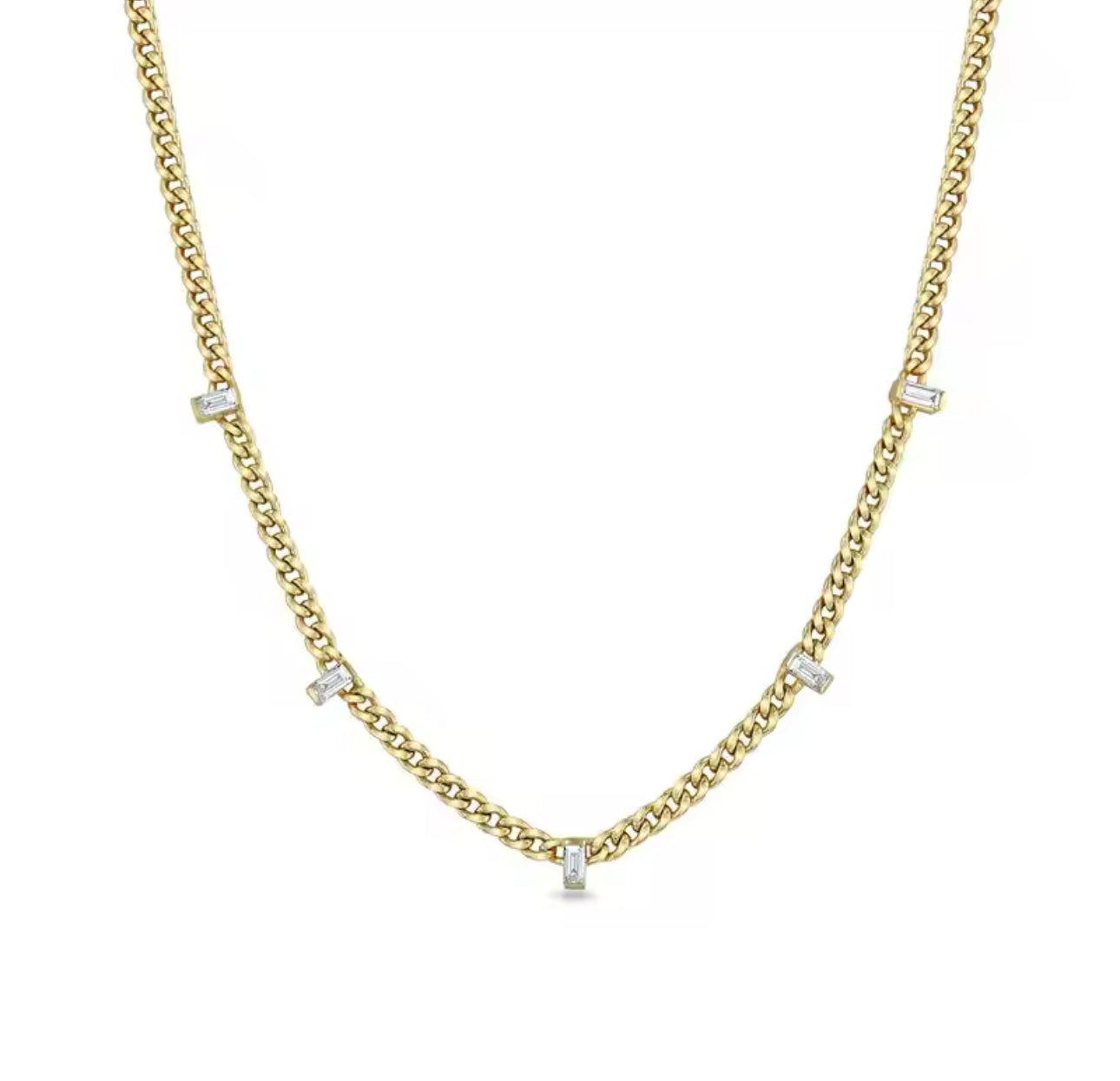 Gold Beautique Necklace & Bracelet Set (Mix Metal)