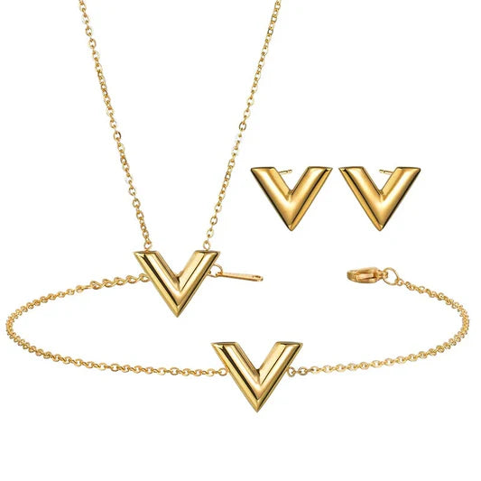 Gold Veluxe Set (Stainless Steel)