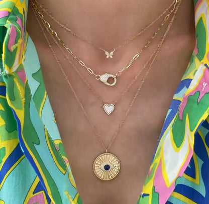 Gold Eye Of Ultimate Protection (925, 18k Vermeil)