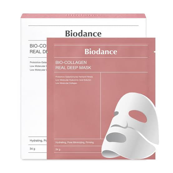 Bio Collagen Real Deep Mask (Pack of 4)