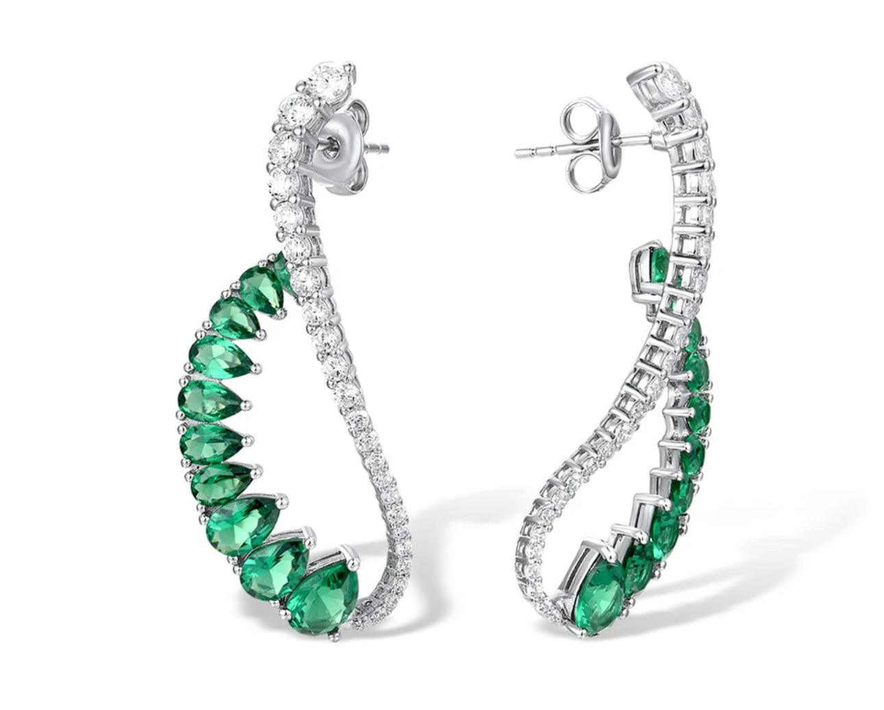 Emerald Bourgeoisie Earring