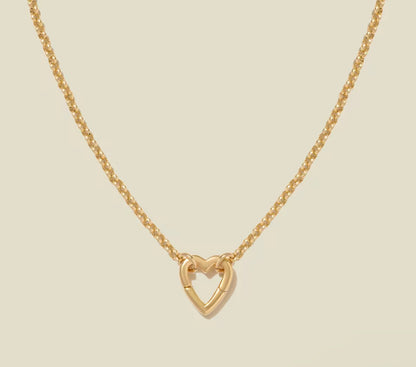 Chic Series Charmed (Stainless Steel, Paperclip & Rollolink Necklace & Bracelet)