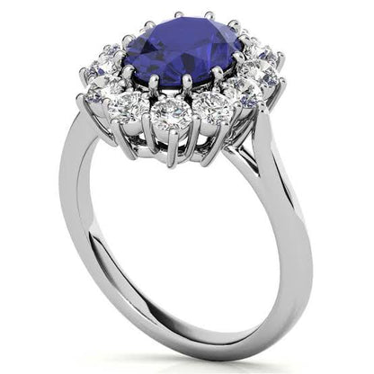 Diana Inspired Silver Ring (925)