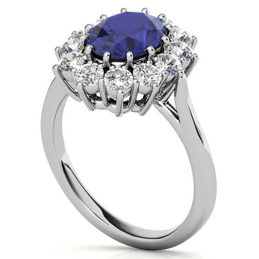 Diana Inspired Silver Ring (925)