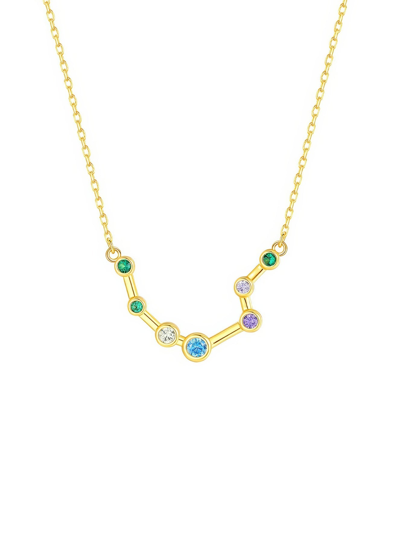 Candy Constellation Necklace (925, 18k Vermeil)