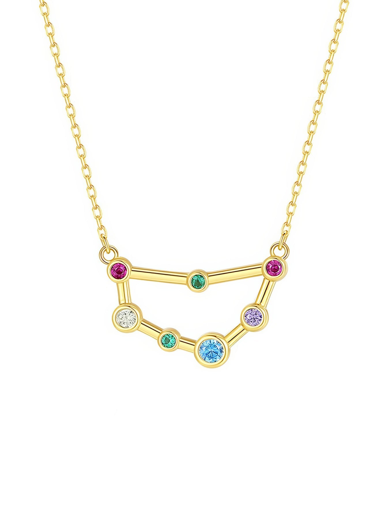 Candy Constellation Necklace (925, 18k Vermeil)