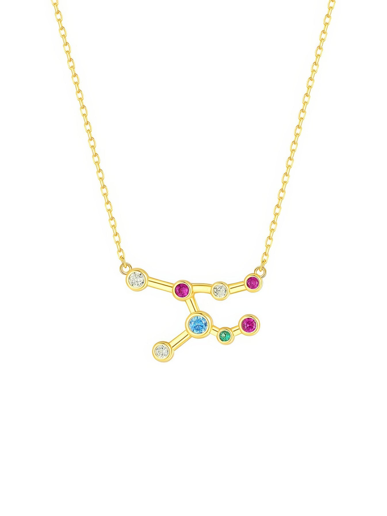 Candy Constellation Necklace (925, 18k Vermeil)