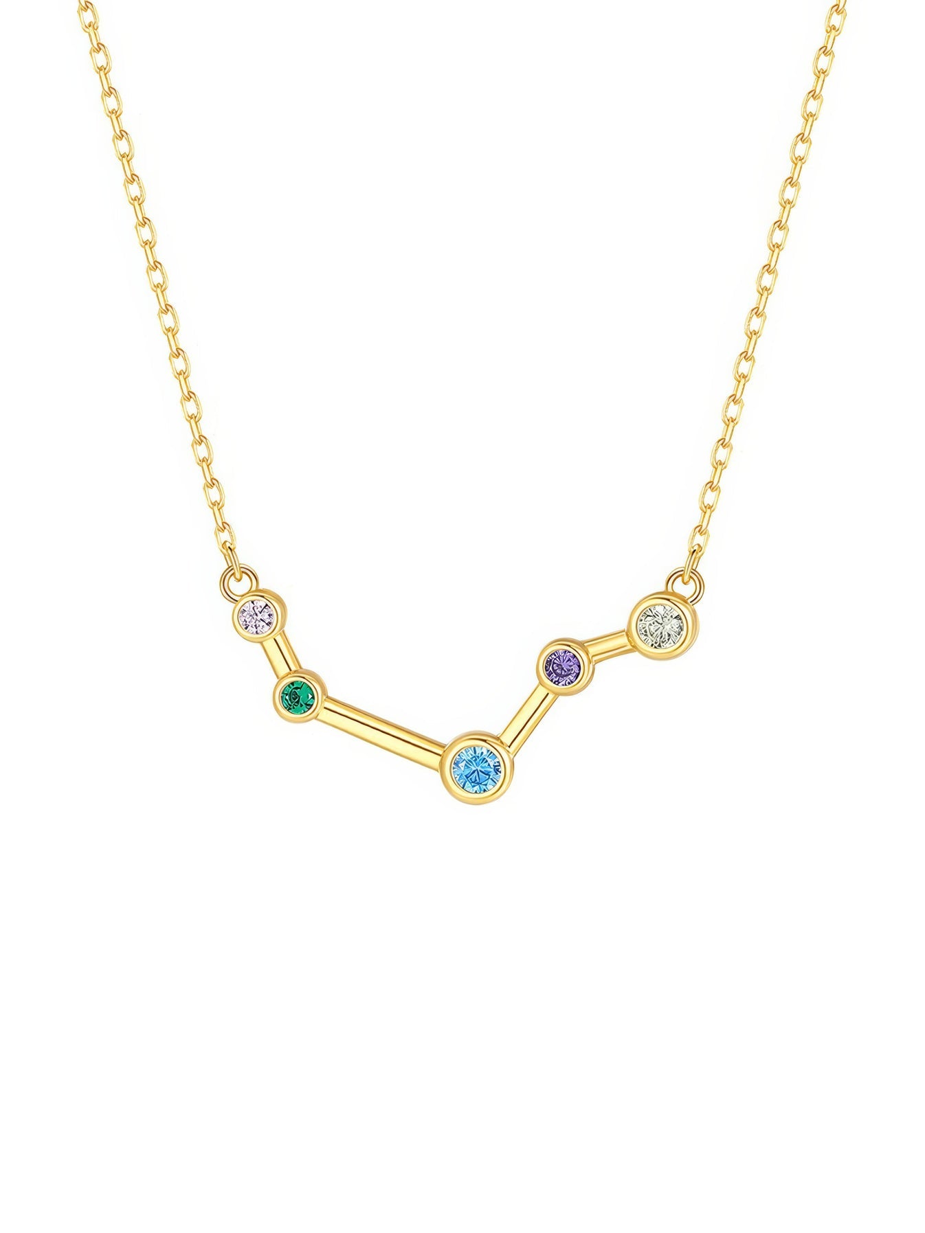 Candy Constellation Necklace (925, 18k Vermeil)