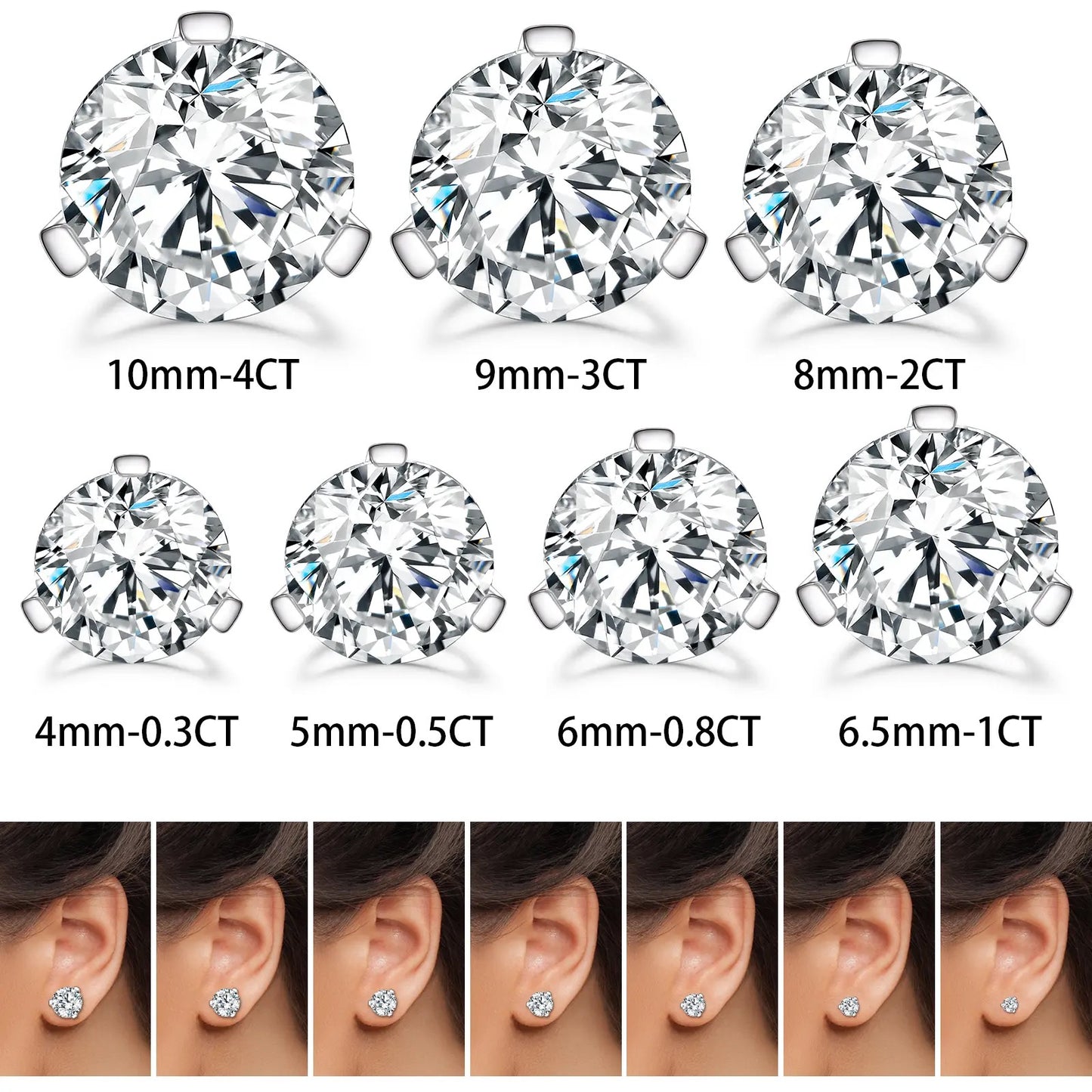 Ascension Moissanite Solitaire (925)