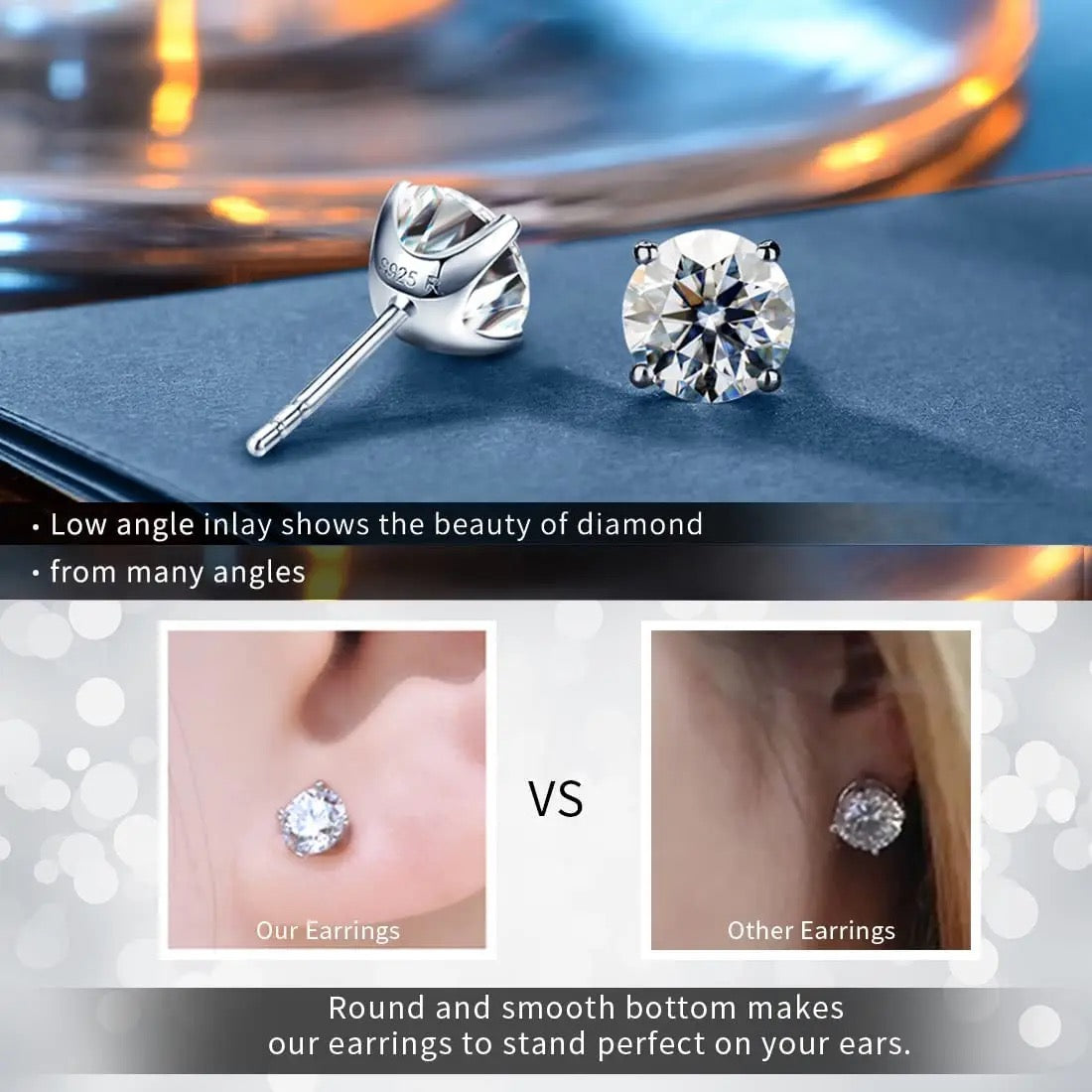 Ascension Moissanite Solitaire (925)
