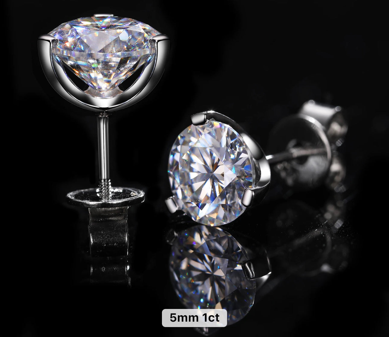 Ascension Moissanite Solitaire (925)