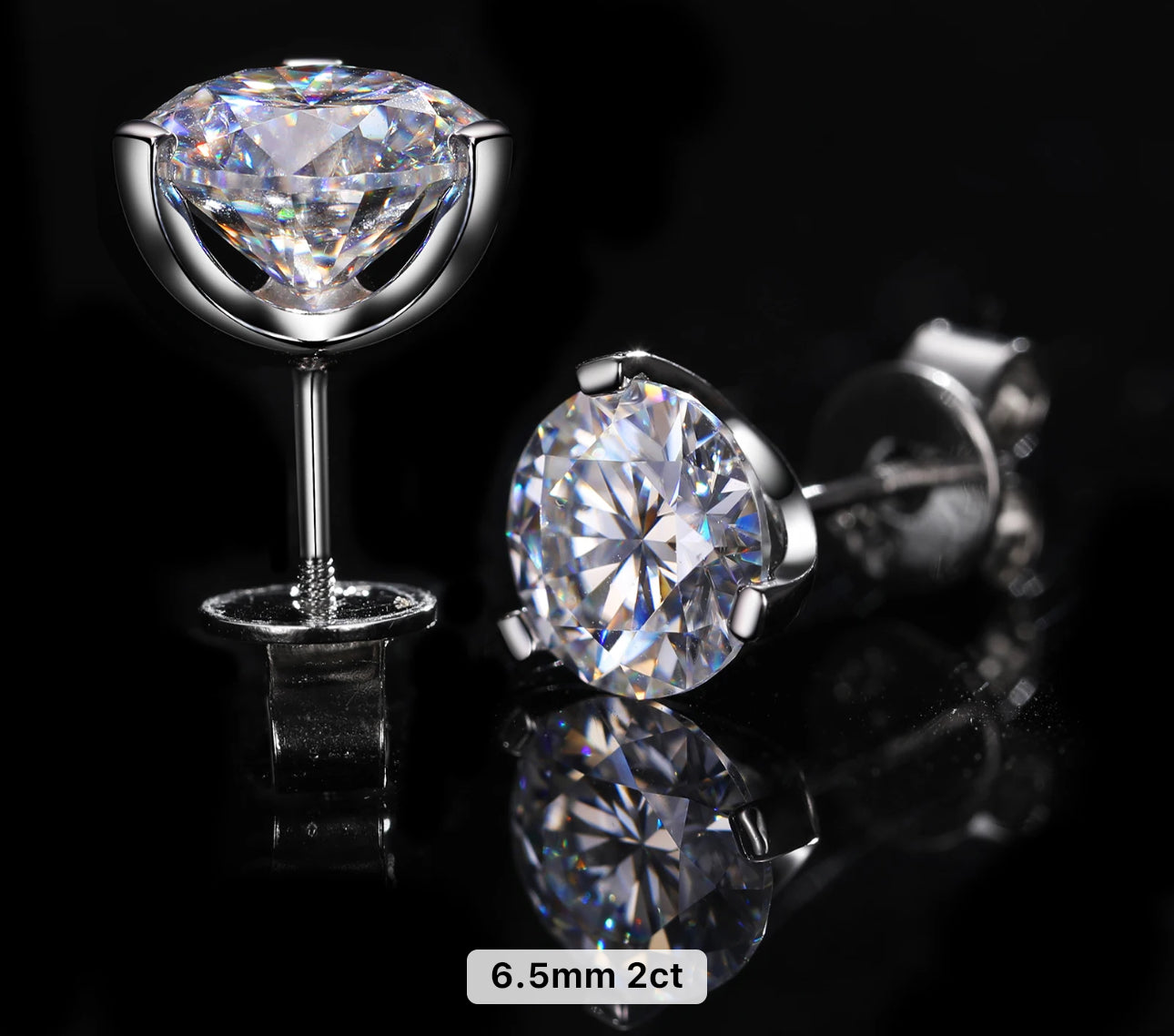 Ascension Moissanite Solitaire (925)